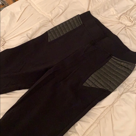 Benjamin Jay leggings with faux leather - Picture 5 of 6